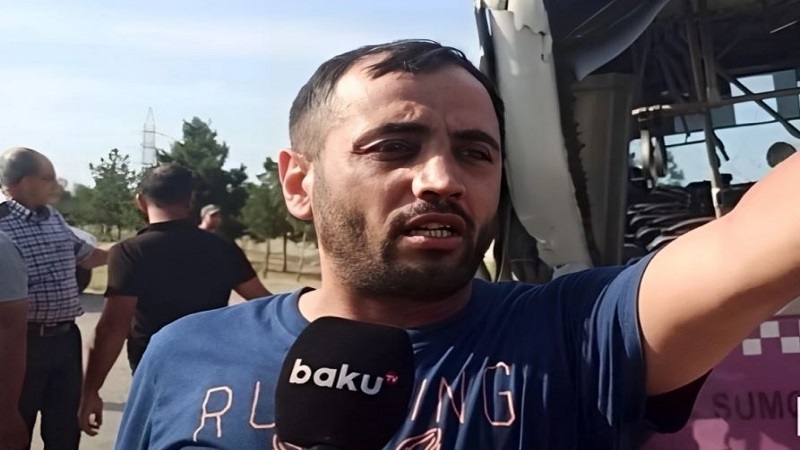 Sumqayıtda avtobusun TIR-la toqquşmasının təfərrüatı: “Hər şey bir saniyədə oldu” (ViDEO)