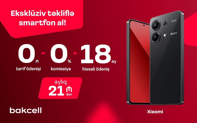 “Bakcell”dən eksklüziv təkliflə smartfon al