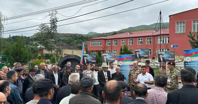 Qusarın yeni millət vəkili Rəşad Aslanov olacaq…..-Düztahir kəndinin sakinləri…-Video-Foto