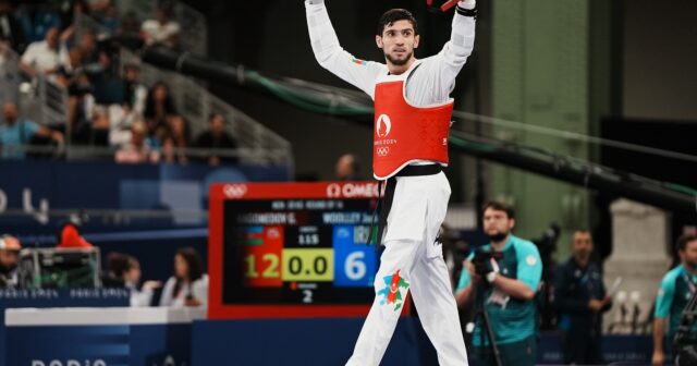 Paris-2024: Azərbaycan taekvondoçusu gümüş medal qazanıb