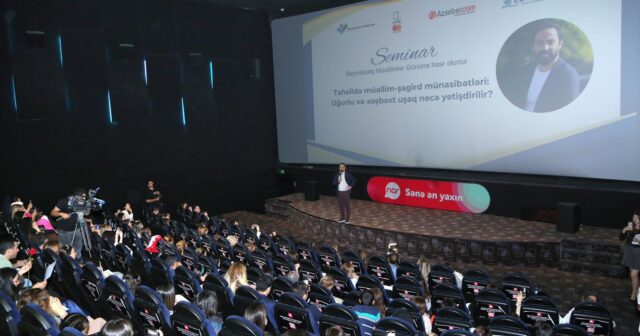 “EduTime”nin təşkilatçılığı ilə Özgür Bolatın seminarı keçirildi – FOTO