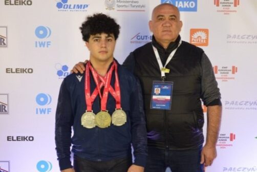 Atletimiz 1 qızıl və 2 gümüş medal qazandı