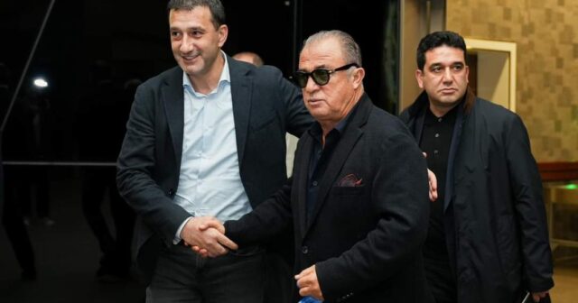 Fatih Terim Bakıya gəldi (FOTO)