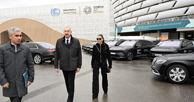 Prezident və xanımı Bakı Olimpiya Stadionunda – Fotolar -Yenilənib