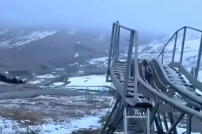 Şahdağdakı “Roller Coaster”də texniki problem: İnsanlar relslərin üzərində qaldılar