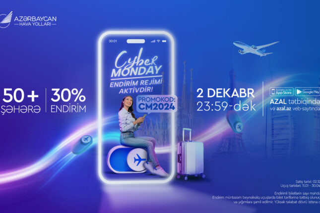 AZAL-dan “Cyber Monday” kampaniyası ilə endirimlərə davam