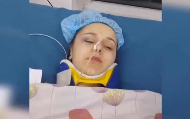 Aviaqəzadan sağ çıxan zaqatalalı qız anasına video göndərdi