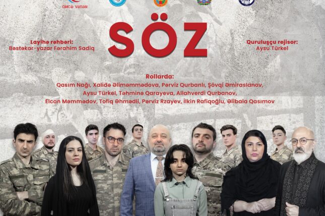 18 yaşlı gəncin rejissoru olduğu “Söz” kompazisiyasının premyerası olacaq