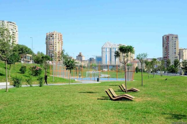 Bakının bu ərazisində 5 hektarlıq park salınır