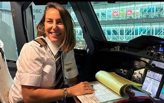 “Airbus A380”nin ilk türk qadın pilotu o oldu – Fotolar