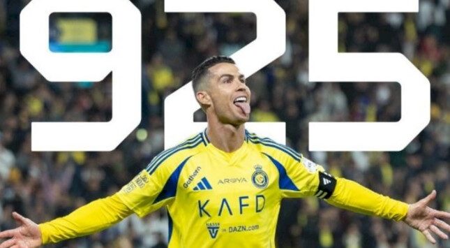 Ronaldo karyerasının 925-ci qolunu vurdu