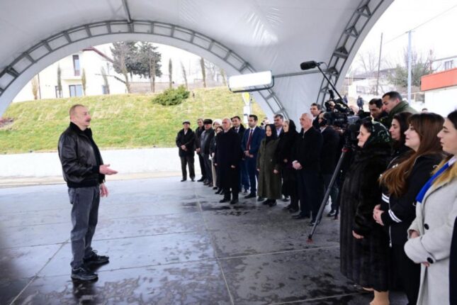 Prezident: Demək olar ki, vaxtilə işğal altında olan bütün torpaqlar bərpa edilir