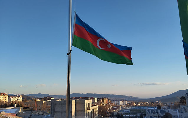 Xankəndi, Xocalı və Ağdərədə bayraqlar endirildi – Fotolar