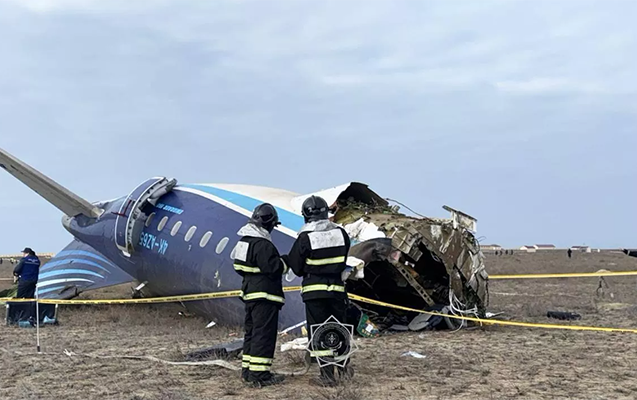 Qazaxıstan AZAL təyyarəsinin qəzası ilə bağlı ilkin hesabatı dərc etdi