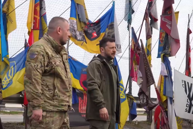 Zelenski Donetskə getdi – VİDEO