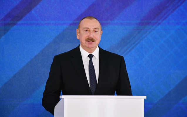 Prezident XII Qlobal Bakı Forumunda iştirak edir