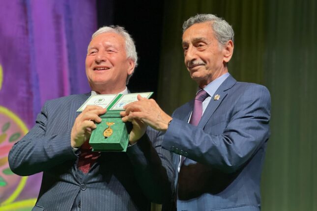 Tanınmış yazıçı-dramaturq Ağalar İdrisoğlunun 75 illiyi qeyd edilib-FOTO