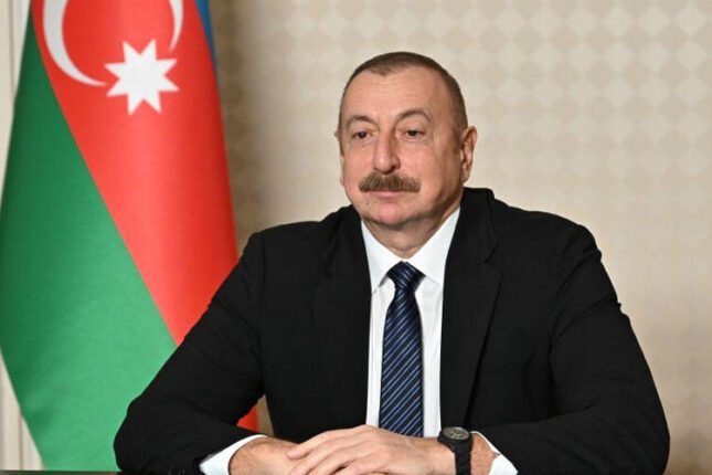 Qurbanqulu Berdiməhəmmədov İlham Əliyevi təbrik etdi