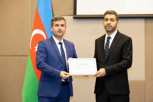 İri Şəhərlərin Birləşmiş Su Təchizatı Xidməti təşəkkürnaməyə layiq görüldü