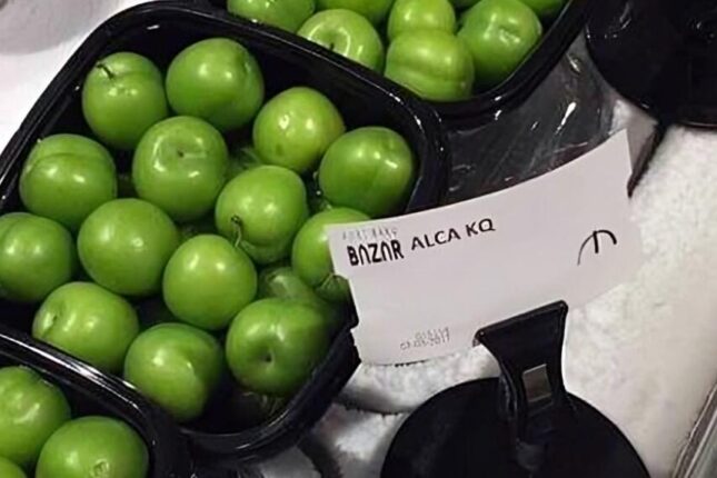 Bakıda alça görün neçəyə satılır – FOTO