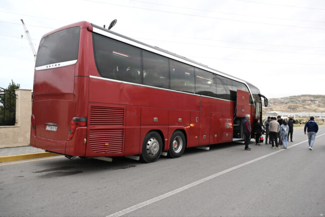 Xocalı şəhərinə növbəti köç karvanı yola salındı