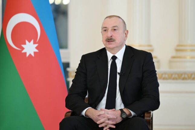 Prezident İlham Əliyevi təbrik edib