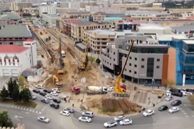 Bakıda çəkilən yeni yol nə vaxt istifadəyə hazır olacaq? (VİDEO)