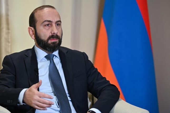 Mirzoyan : Sülh müqaviləsi Azərbaycan-Ermənistan sərhədində imzalana bilər