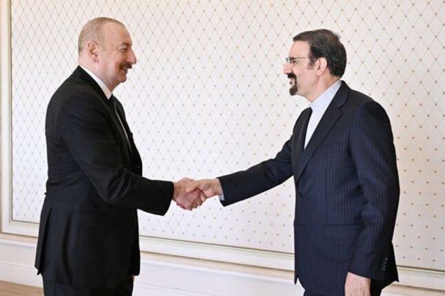 İlham Əliyev İran Prezidentinin müşavirini qəbul etdi – Foto
