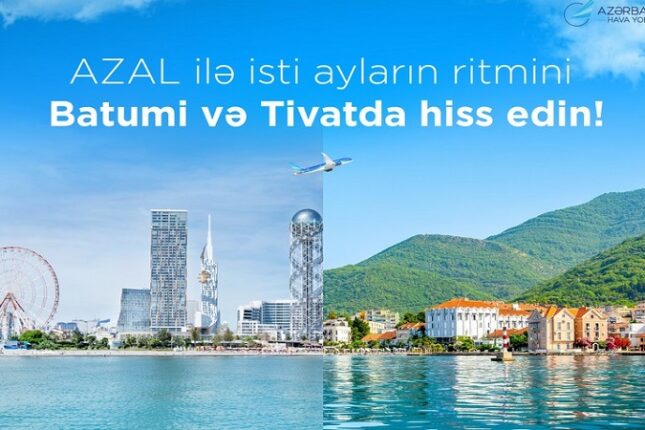 AZAL iki populyar kurort şəhərinə uçuşlara başlayır