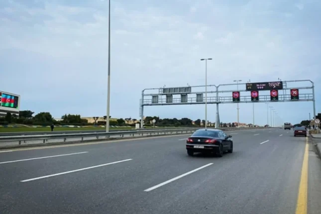 Aeroport yolunda sürət həddi endirildi