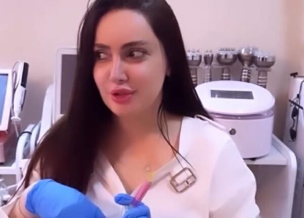 “Doktor” Aysel Xəlilova pasiyentlərinə necə dolğu və inyeksion prosedurları edir? -FOTOLAR