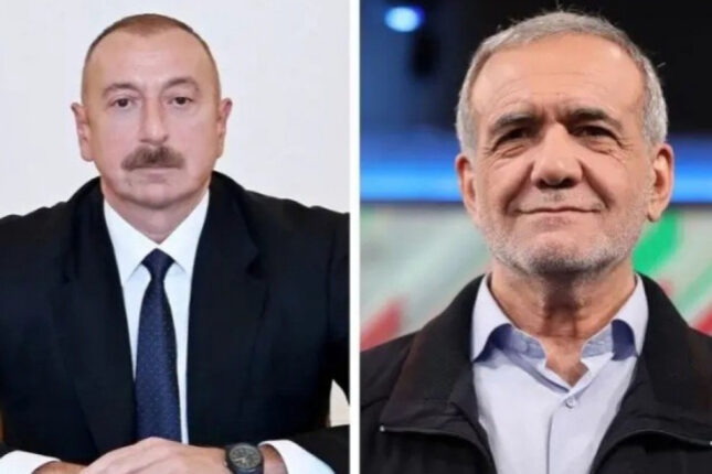 Məsud Pezeşkian Prezident İlham Əliyevi təbrik edib