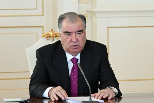 Emoməli Rəhmon Prezident İlham Əliyevə təbrik məktubu ünvanlayıb