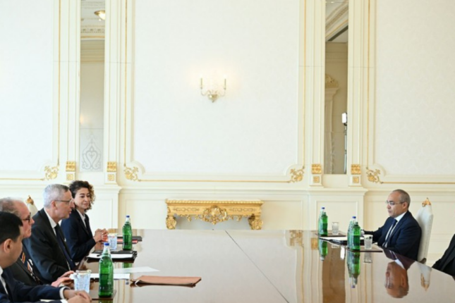 İlham Əliyev qəbul keçirdi – FOTO