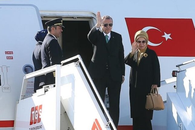 Ərdoğan Azərbaycana yola düşüb
