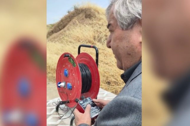 Sabir Rüstəmxanlı Horadizdə mina partlatdı – Video