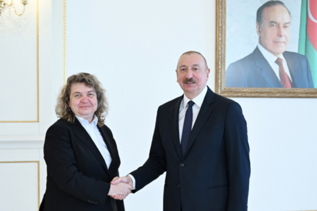 Prezident Bolqarıstan Milli Assambleyasının sədrini qəbul etdi (FOTO)