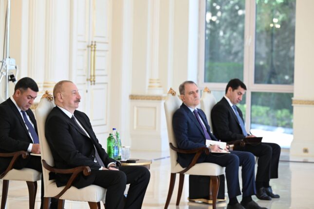 Prezident Azərbaycan-İran əlaqələrinə xələl gətirmək istəyənlərdən danışdı – FOTO