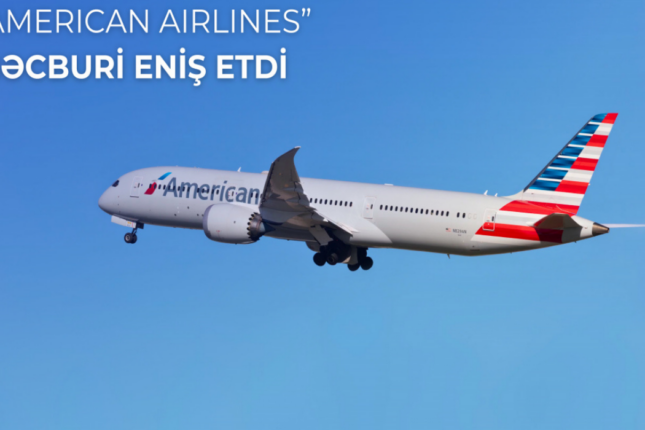 “American Airlines”in reysi Bakıda məcburi eniş edib