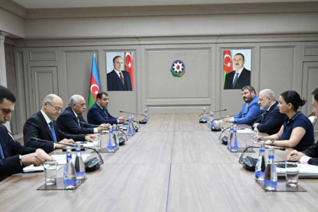 Əli Əsədov Ukraynanın energetika naziri ilə görüşdü