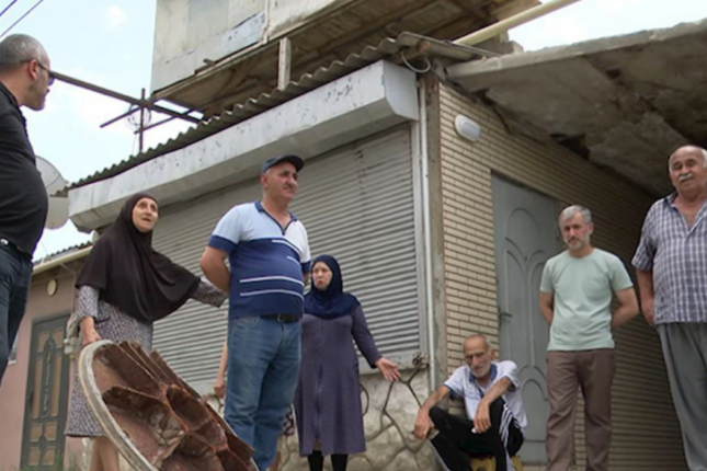 “Evlərimiz təhlükədədir, hər an çökmə baş verə bilər” (VİDEO)
