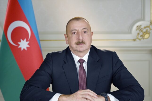 Azərbaycan Prezidenti Donald Trampa təşəkkür edib