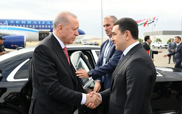 Ərdoğanın Azərbaycana səfəri başa çatdı – FOTOLAR