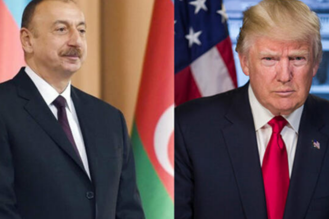 Azərbaycan Prezidenti Donald Trampı təbrik etdi
