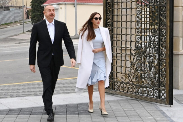 Prezident və birinci xanım Gəncə şəhərində olub