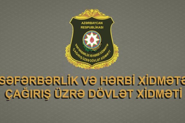 Səfərbərlik Xidməti məlumat yaydı