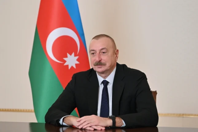 İlham Əliyev BƏƏ Prezidenti ilə görüşünün videosunu paylaşıb – VİDEO