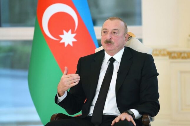 “Xəzər dənizi sürətlə kiçilir və əsas səbəb iqlim dəyişmələri deyil” – Prezident