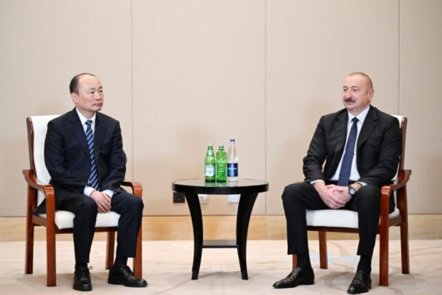 İlham Əliyev “China National Chemical Engineering” şirkətinin sədri ilə görüşdü